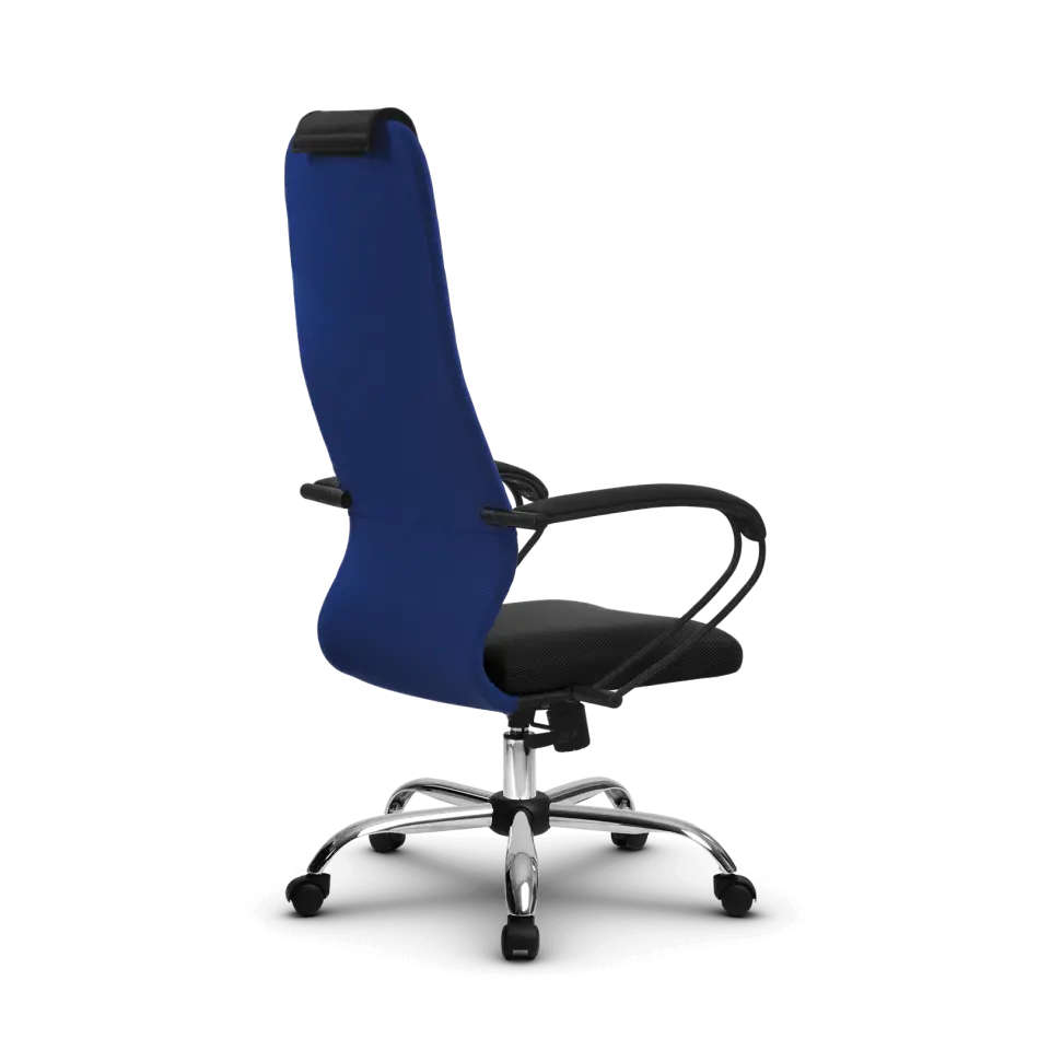 Кресло для руководителя Metta SU-BP-10 (SU-BK130-10) CH / Синий