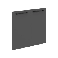 Двери низкие Morris Trend MLD 42-2 Антрацит 844×18×765