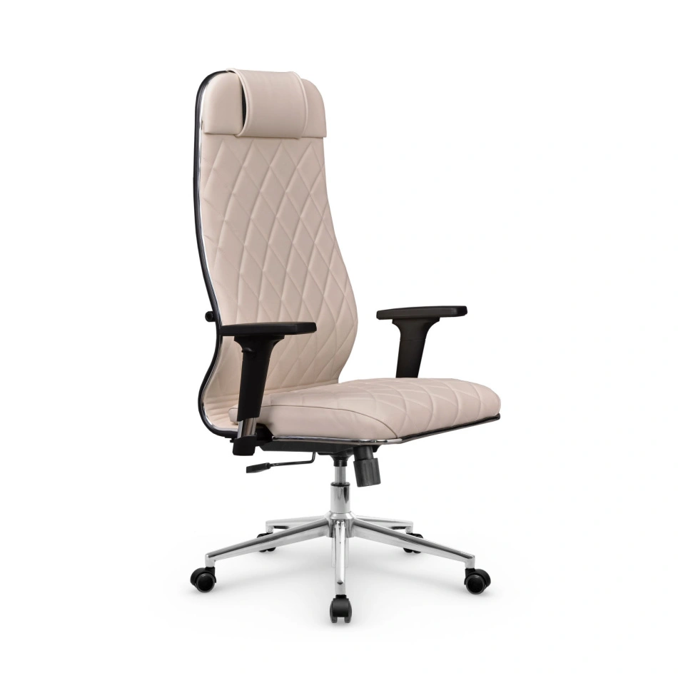 Кресло для руководителя Метта L 1m 40M/2D_17852_Infinity Easy Clean_светло-бежевый