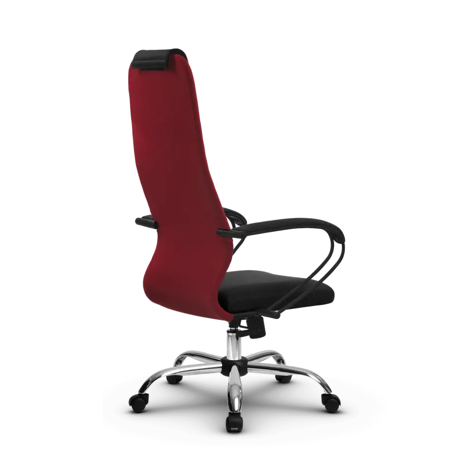 Кресло для руководителя Metta SU-BP-10 (SU-BK130-10) CH / Красный