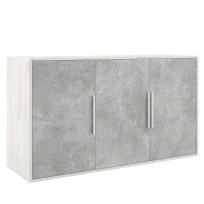 Креденция 3 двери B-tone BTN36140331 сосна бетон светлый