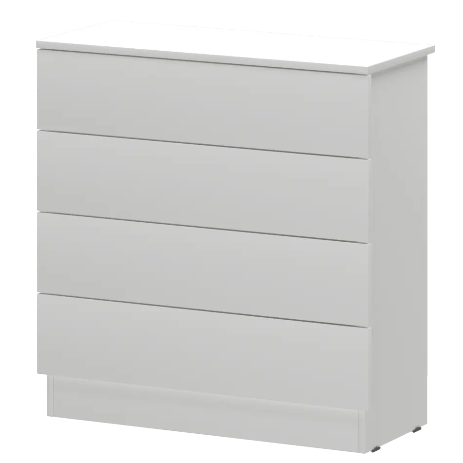Комод 4 ящика Арго HOME Н-3263 Белый