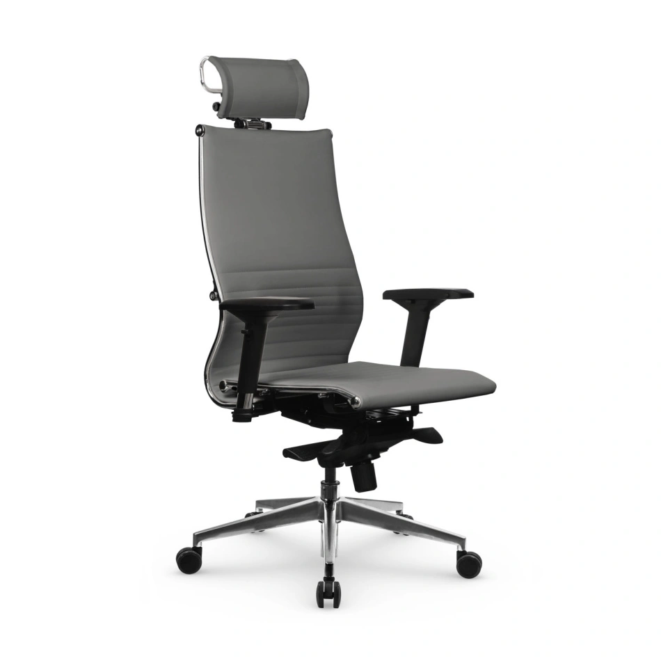 Кресло для руководителя Samurai K-3.051 Infinity Easy Clean серый