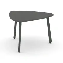 Стол для переговоров Style Project SN-6.SPRG-71.3 Акация Лорка/Металл Черный 1200×1200×750