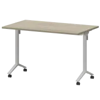 Стол мобильный складной Моби МБ25-120.70 Таксония/Белый