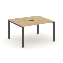 Стол для переговоров Style Project SN-6P.SPRG-032 Акация Лорка/Металл Черный 1180×1180×750