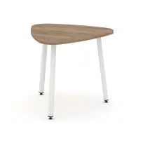 Стол для переговоров Style Project SN-4.SPRG-70.3 Акация Лорка/Металл Черный 900×900×750