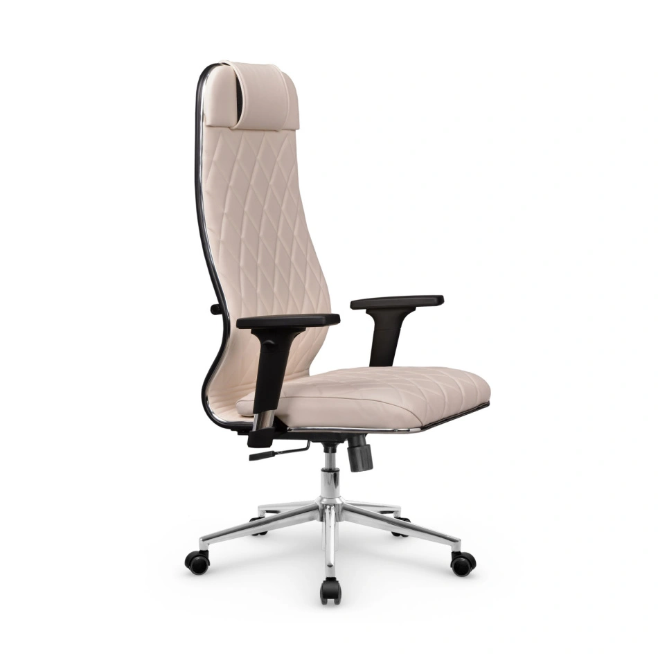 Кресло для руководителя Метта L 1m 40M/2D_17852_Infinity Easy Clean_светло-бежевый