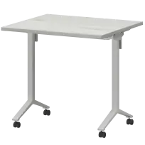 Стол мобильный складной Моби МБ25-80.70 Таксония/Белый