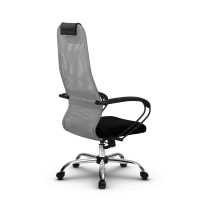 Кресло для руководителя Metta SU-BP-8 (SU-BK130-8) CH / Красный – Красный