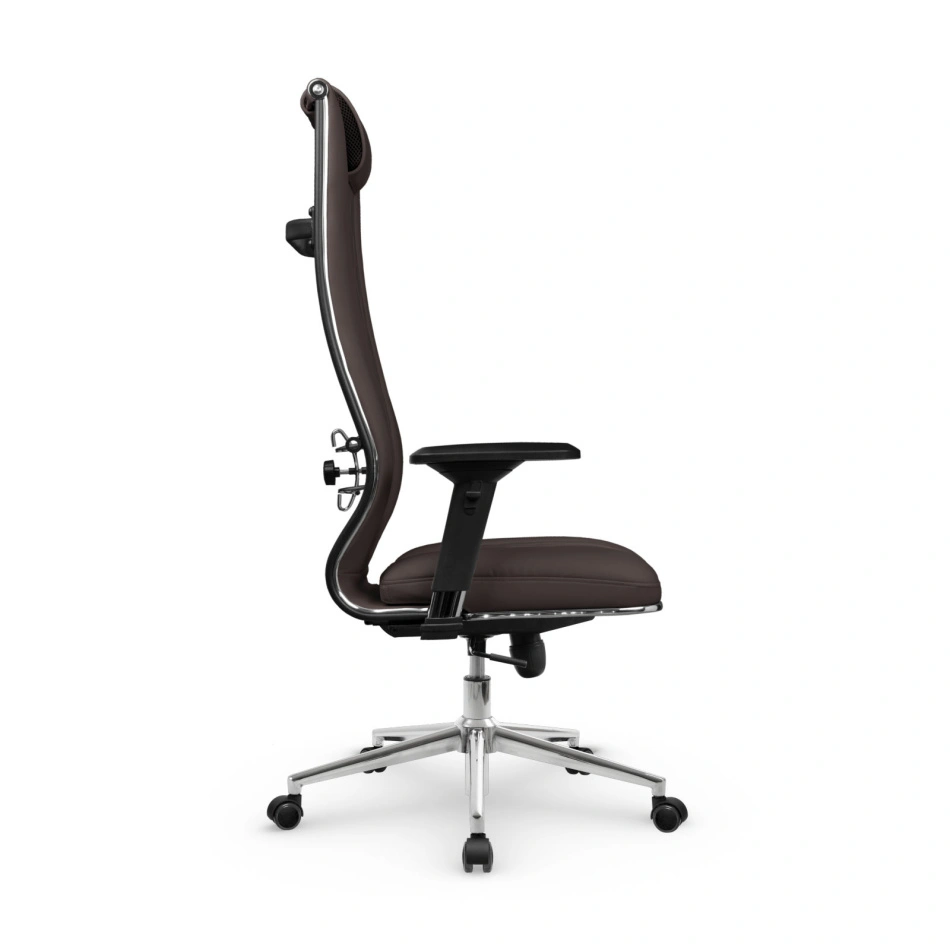 Кресло для руководителя Метта L 1m 50M/4D_17853_Infinity Easy Clean_темно-коричневый
