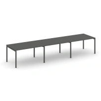 Стол для переговоров Style Project SN-4P.SPRG-022.3 Акация Лорка/Металл Черный 3540×980×750
