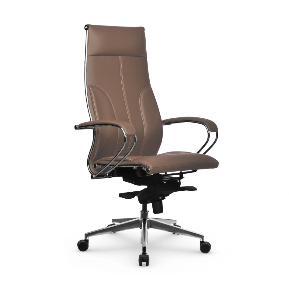 Кресло для руководителя Samurai Lux1 Infinity Easy Clean светло-коричневый