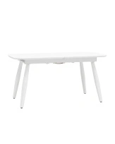 Стол обеденный Чикаго раскладной 160-200×90 белый
