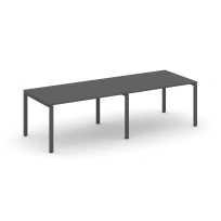 Стол для переговоров Style Project SN-6P.SPRG-014.3 Акация Лорка/Металл Черный 3160×980×750