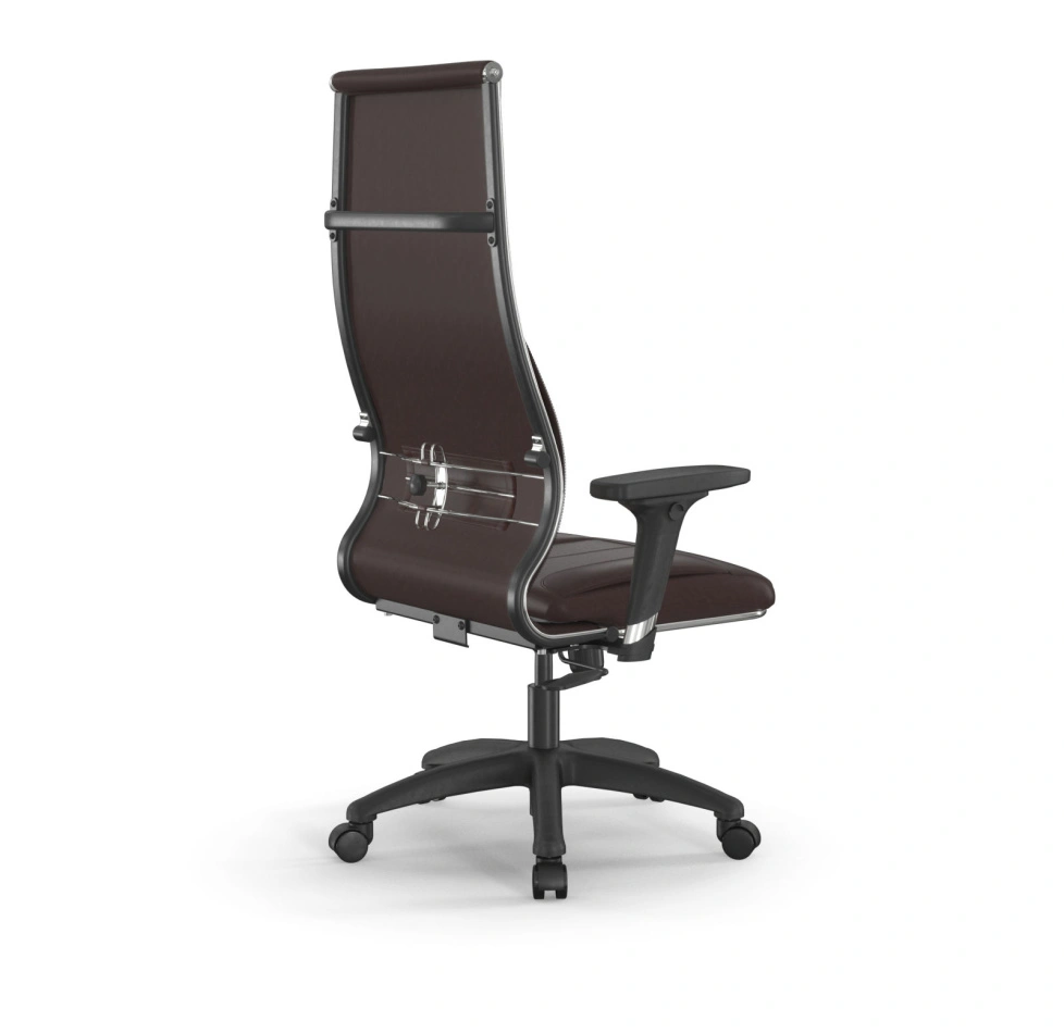 Кресло для руководителя Метта L 1m 46/2D_17831_Infinity Easy Clean_темно-коричневый