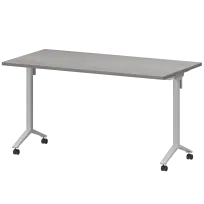 Стол мобильный складной Моби МБ25-140.70 Таксония/Белый