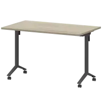Стол мобильный складной Моби МБ25-120.70 Таксония/Белый