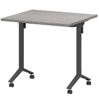 Стол мобильный складной Моби МБ25-80.70 Таксония/Белый