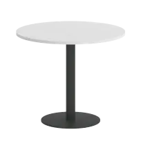 Home Office Стол круглый VR.SP-5-90.1 Тиквуд светлый/Антрацит металл 900*900*753