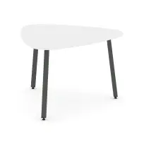 Стол для переговоров Style Project SN-4.SPRG-71.3 Акация Лорка/Металл Черный 1200×1200×750