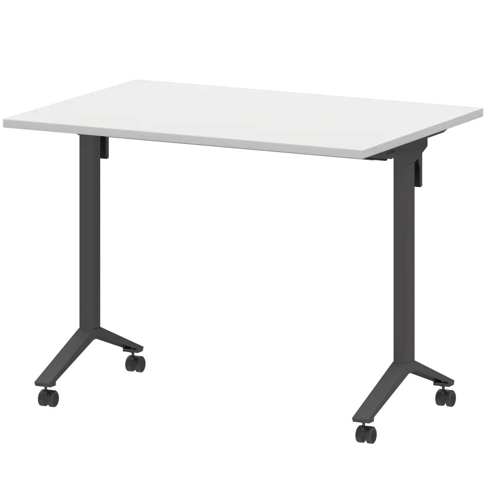 Стол мобильный складной Моби МБ22-100.70 Белый/Антрацит
