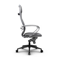 Кресло для руководителя Метта L 1m 46/K_17840_Кожа перфорированная NewLeather - Темно-коричневый_Кожа перфорированная NewLeather - Темно-коричневый