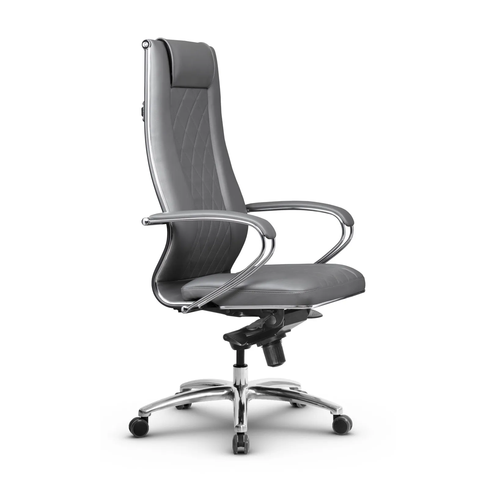 Кресло для руководителя Метта L 1m 50M/K_17838_Кожа перфорированная NewLeather - Черный_Кожа перфорированная NewLeather - Черный
