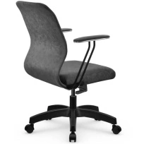 Кресло офисное SU-Mr-4/подл.079/осн.001 черный