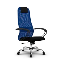 Кресло для руководителя Metta SU-BP-8 (SU-BK130-8) CH / Красный – Красный