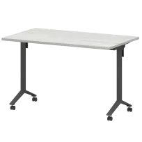 Стол мобильный складной Моби МБ25-120.70 Таксония/Белый