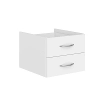 Тумба для документов подвесная с двумя ящиками Simple SC-2V.1 Дуб Юкон Модерн 403×446×323