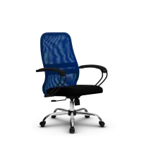 Кресло офисное Metta  SU-CP-8 (SU-СК130-8) CH / Красный – Красный