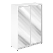 Шкаф-купе высокий Sigma / Корпус: Цвет: темный Дуб, двери: зеркало / SG.719.OD.AL