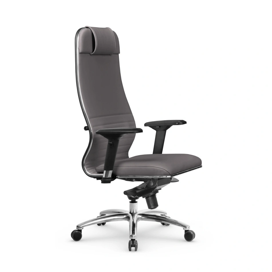 Кресло для руководителя Метта L 1m 38K2/4D_17838_Infinity Easy Clean_серый