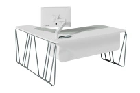 Стол эргономичный правый ArtVision / Белый ART161DX