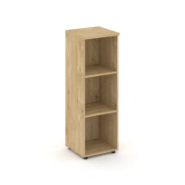 Стеллаж средний узкий Style Project / SN.STU-200 Тиквуд Светлый / 400×400×1203