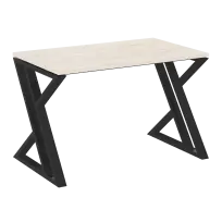 Loft Стол рабочий VR.L-SRZ-2.7 Белый бриллиант/Серый металл 1180×720×750