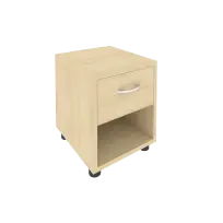 Light Тумба прикроватная с нишей и ящиком С-ТПЯ-3 Вяз 400x450x500