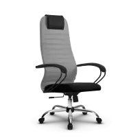 Кресло для руководителя Metta SU-BP-10 (SU-BK130-10) CH / Красный – Красный