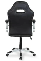 Геймерское кресло BX-3288B/Black кожа PU Черный/ крестовина пластик. Регулировка подлокотников на 90