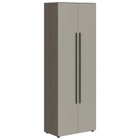 Шкаф для документов высокий широкий VHCS 80.1 Яшма черный/Кобра 800×430×2253 VELION