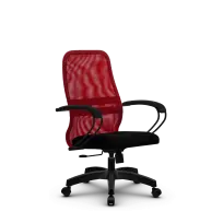 Кресло офисное Metta  SU-CP-8 (SU-СК130-8) PL / Красный – Красный
