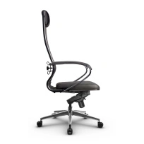 Кресло для руководителя Метта L 1m 38K2/K_17839_Кожа перфорированная NewLeather – Черный
