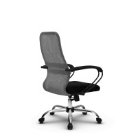 Кресло офисное Metta  SU-CP-8 (SU-СК130-8) CH / Красный – Красный