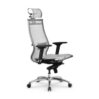 Кресло для руководителя Samurai S-3.05 Infinity Easy Clean черный плюс