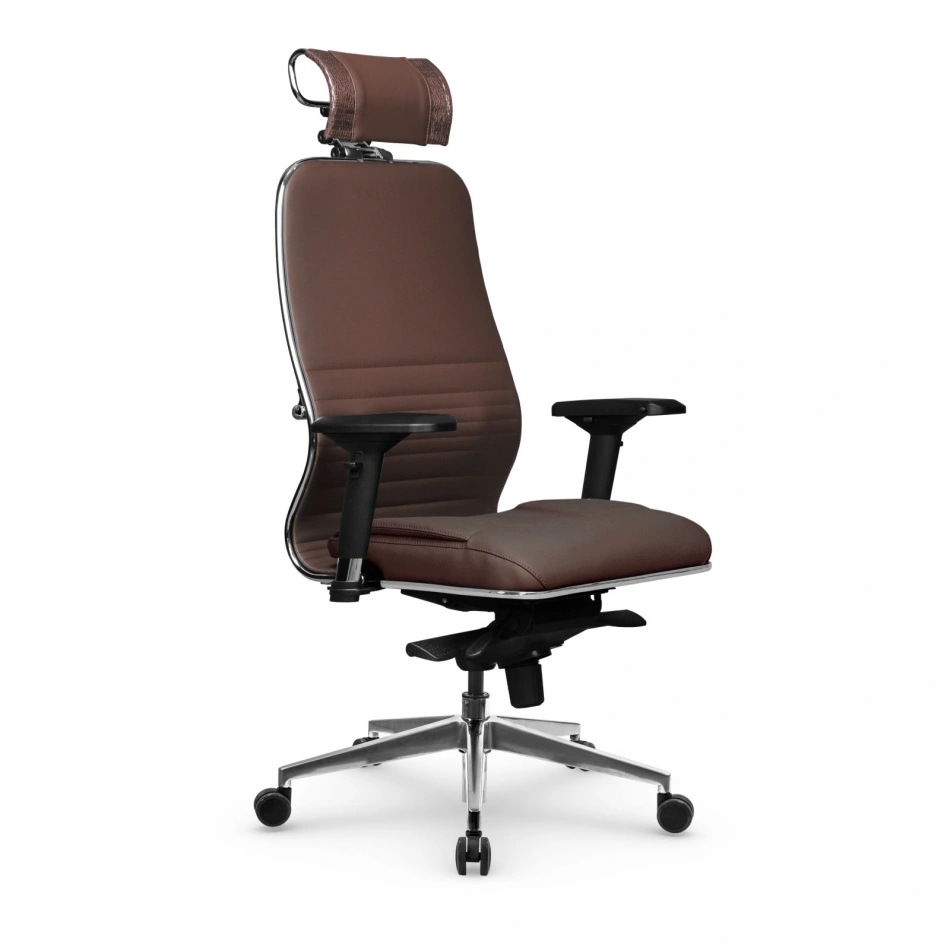 Кресло для руководителя Samurai KL-3.041 Infinity Easy Clean светло-коричневый