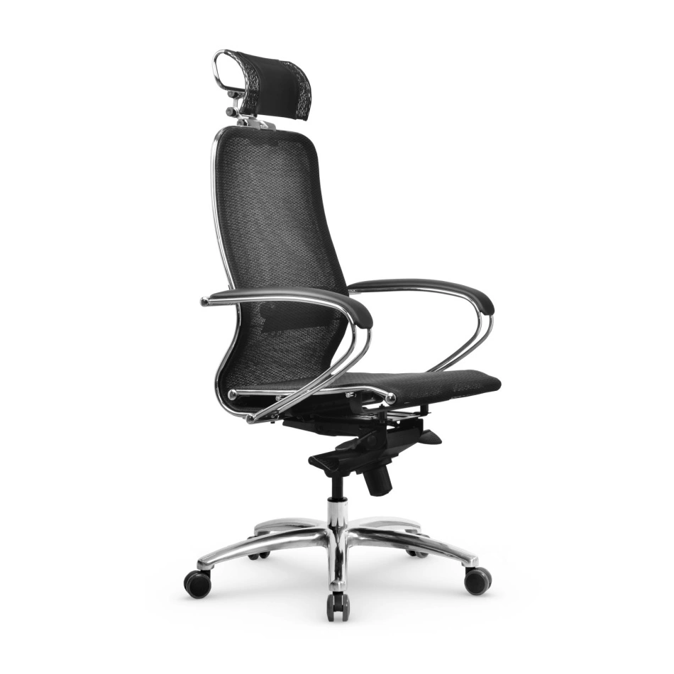 Кресло для руководителя Samurai S-2.04 Infinity Easy Clean черный плюс