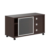 Тумба мобильная с дверью купе B 202.2 Орех Даллас 1200х500х660 BORN