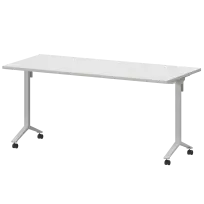 Стол мобильный складной Моби МБ25-160.70 Таксония/Белый